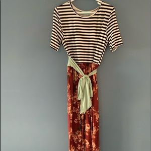 Fully flair maxi dress